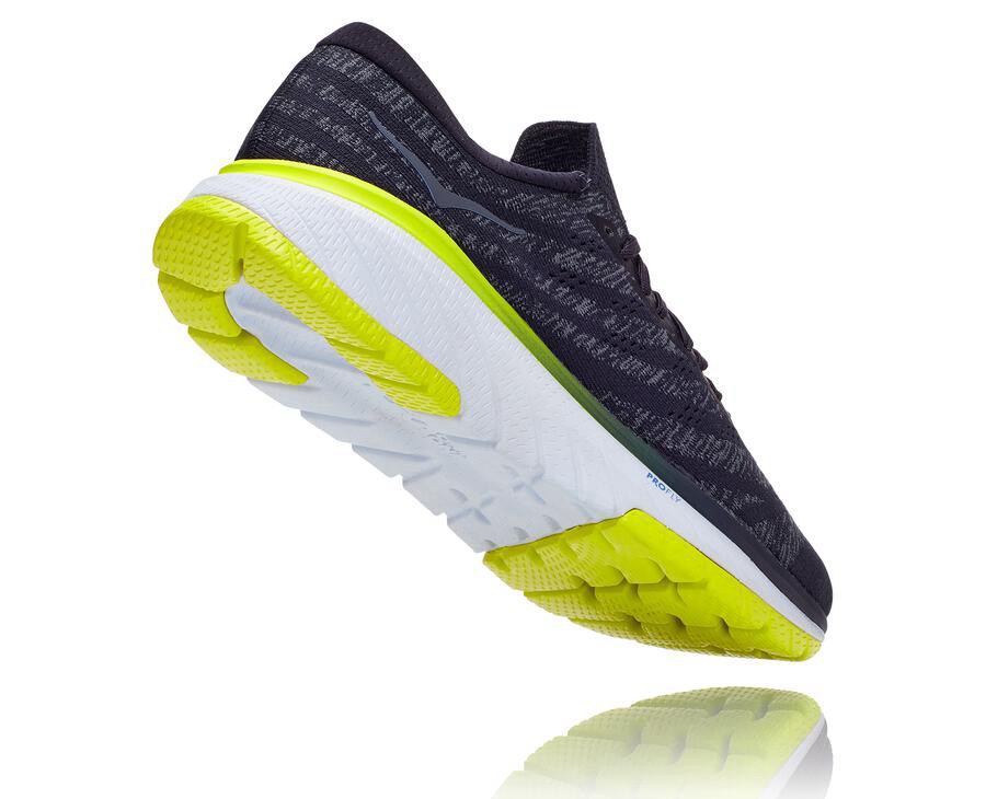 Hoka Australia One One Cavu 3 - Mens Running Shoes Navy - AJQPG-9581